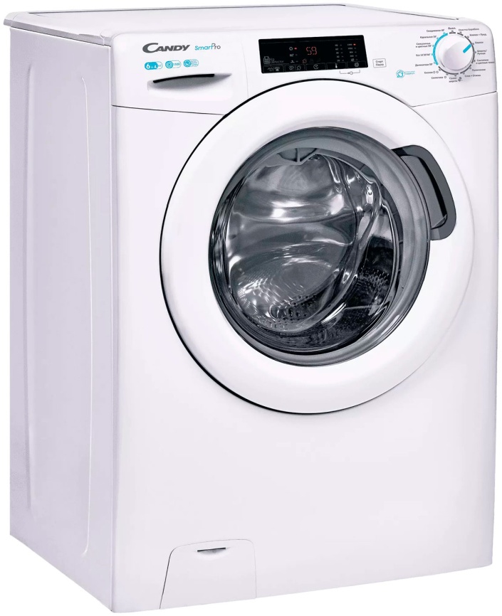 Стиральная машина с сушкой Candy CSOW4 1364T/2-07 31010546 автомат 6 кг, белый фото 3