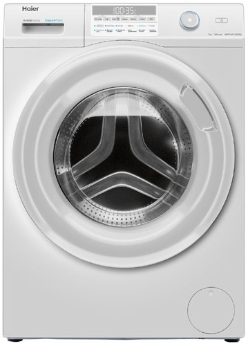 Стиральная машина Haier HW70-BP12959BE 7 кг, белый фото 1