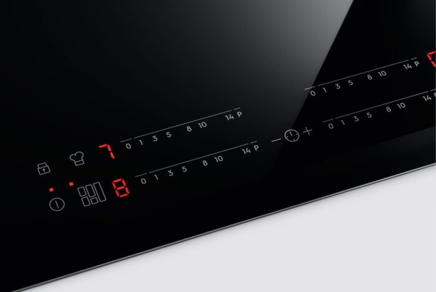 Электрическая варочная панель Electrolux EIV634 58 см, 4 конфорки стеклокерамика, черный фото 2