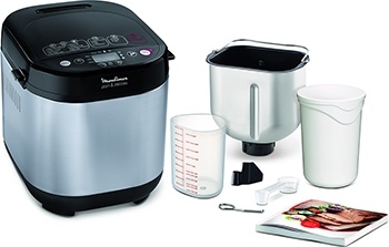 Хлебопечка Moulinex Pain & Delices OW240E30, дисплей, черный/серый фото 2