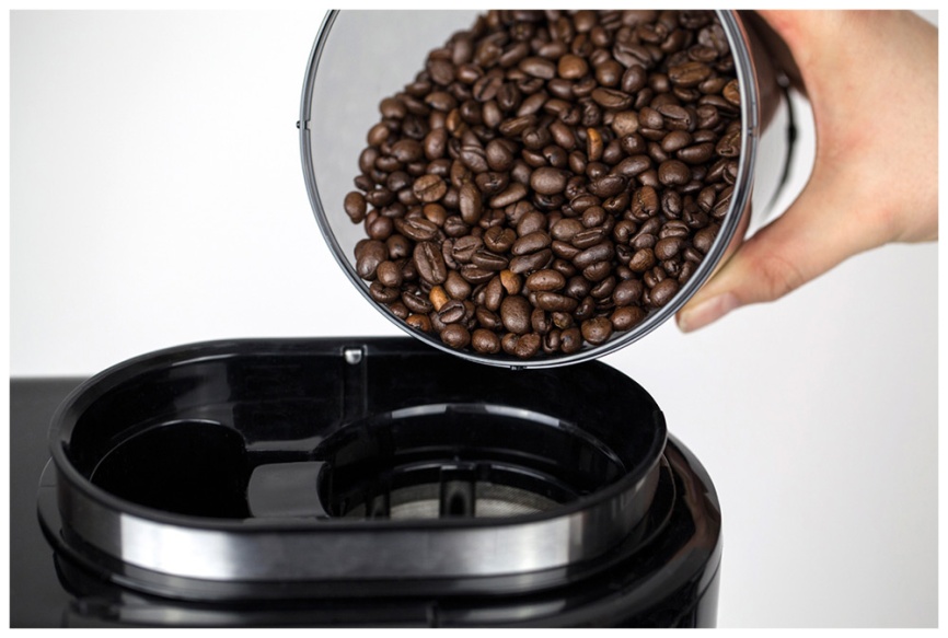 Кофеварка Caso Coffee Compact Electronic, дисплей, таймер, две степени помола фото 4