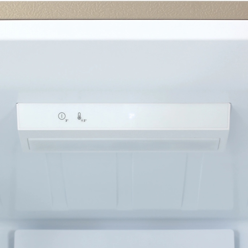 Двухкамерный холодильник Candy CFN6200G No frost, золотой фото 7