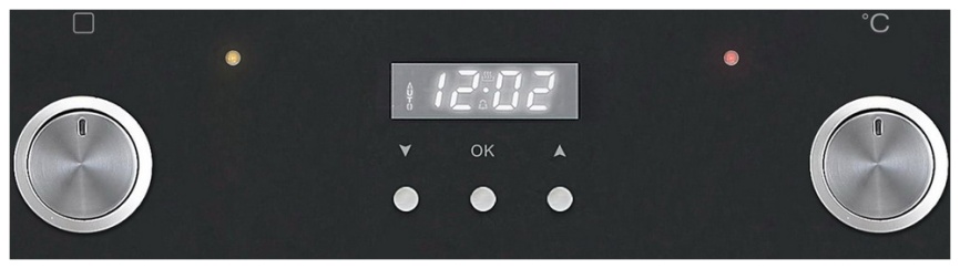 Электрический духовой шкаф LEX EDP 4571 BL 45 см, 55 л, гриль и конвекция, черный фото 2