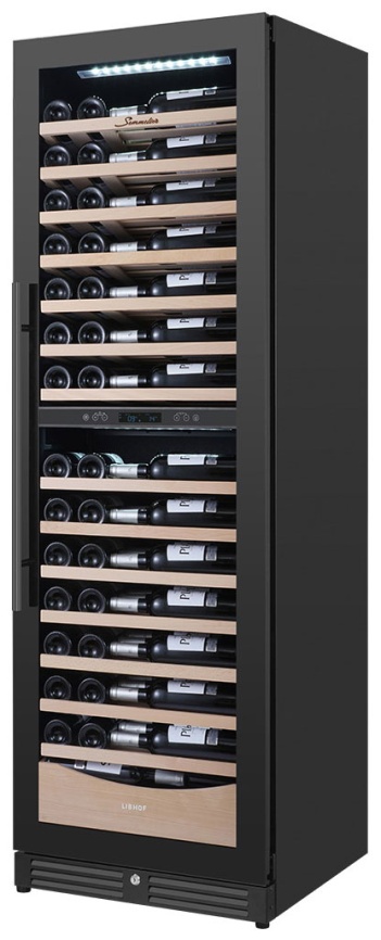 Винный шкаф Libhof SMD-110 slim black фото 8