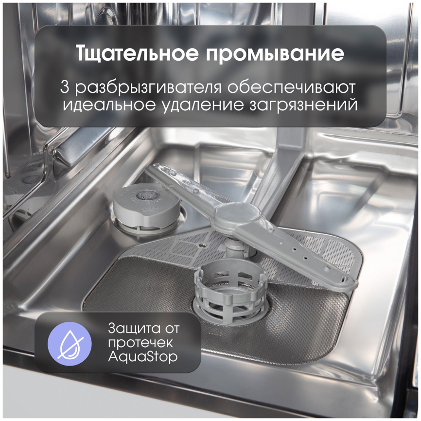 Встраиваемая посудомоечная машина Zigmund & Shtain DW 308.4 фото 13