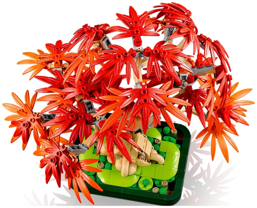 Конструктор Lego Botanicals Бонсай из японского красного клена (10348) фото 4