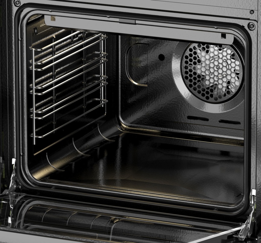 Электрический духовой шкаф Darina 0V5 BDE112 708 W1 59 см, 65 л гриль конвекция, белый фото 8