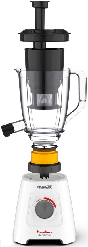Блендер стационарный Moulinex Blendforce 2 LM42Q110, белый/серый фото 11