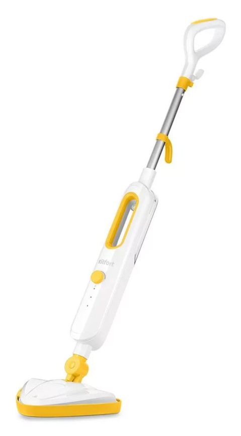 Паровая швабра Kitfort КТ-1048-1, желтый фото 1