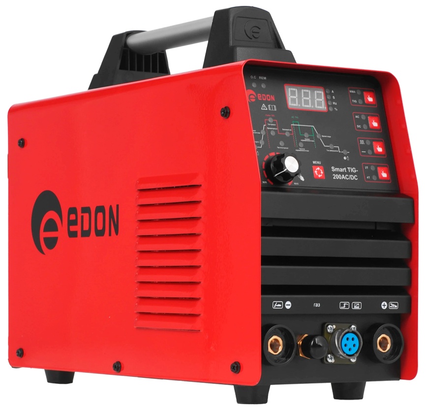 Аппарат аргонно-дуговой сварки Edon Smart TIG-200AC/DC фото 6