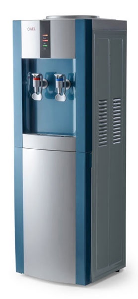Кулер для воды напольный AEL LD-AEL-47c marengo/silver с шкафчиком фото 1