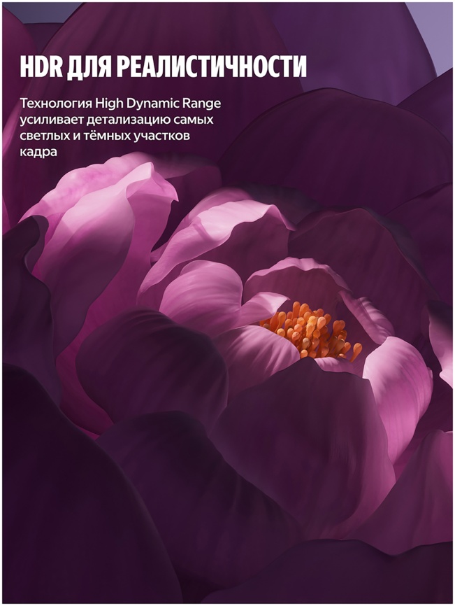 Умный телевизор Яндекс ТВ Станция с Алисой, 55 дюйма, 4K Ultra HD, смарт ТВ, YаOS, черный фото 10