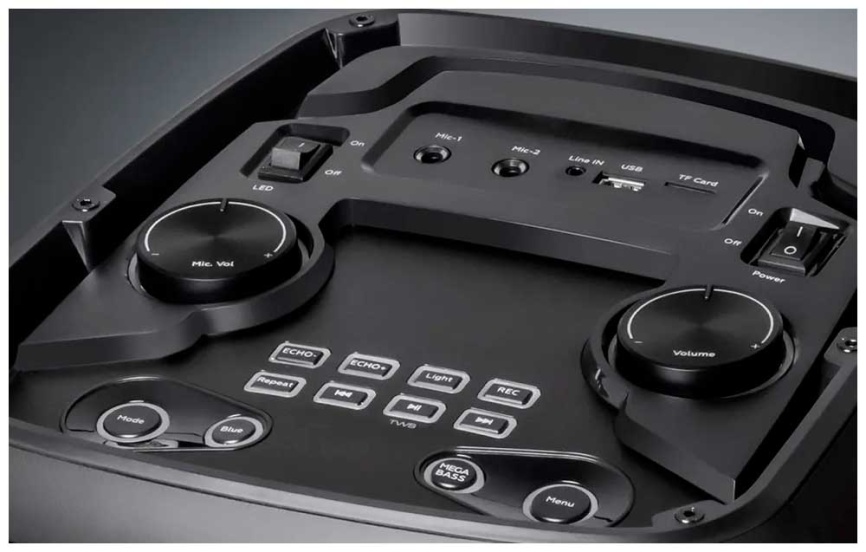 Портативная аудиосистема  BQ PBS2004, Черный фото 2