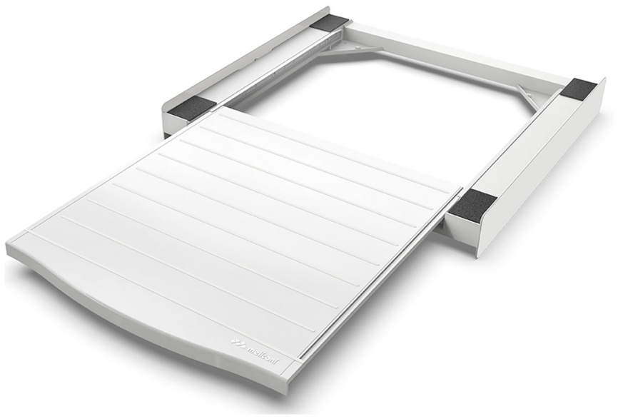 Рама  Meliconi Torre Square L60 с выдвижной полкой для установки сушильной машины на стиральную (656118) фото 1