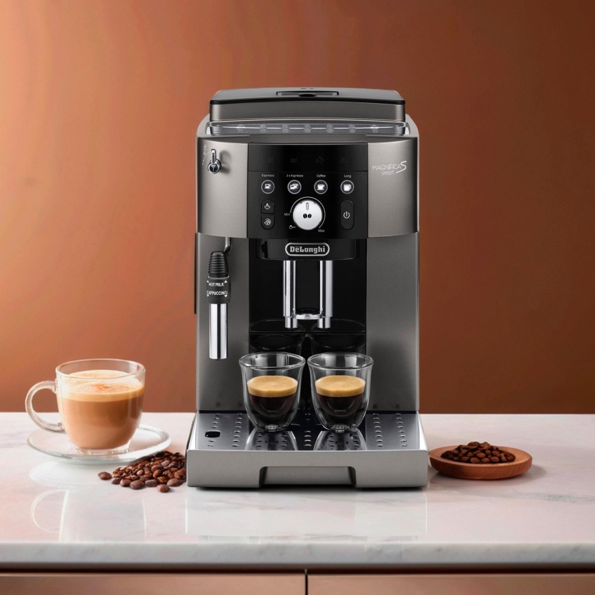 Кофемашина автоматическая De’Longhi ECAM250.33.TB, кофемолка фото 1