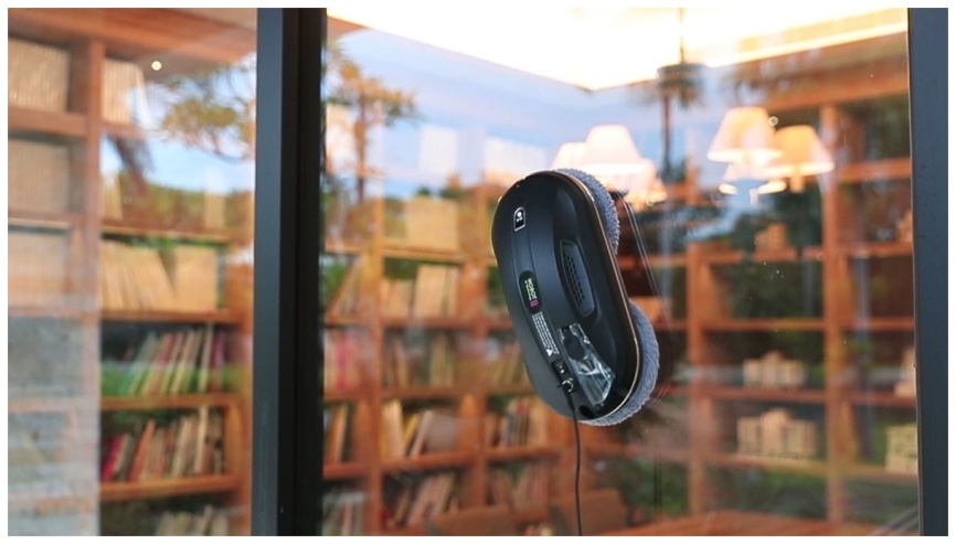 Робот-мойщик окон Hobot Роботизированный мойщик окон Hobot 388 с набором салфеток, 90 Вт, черный фото 7