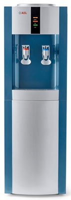 Кулер для воды напольный AEL LD-AEL-47c marengo/silver с шкафчиком фото 5