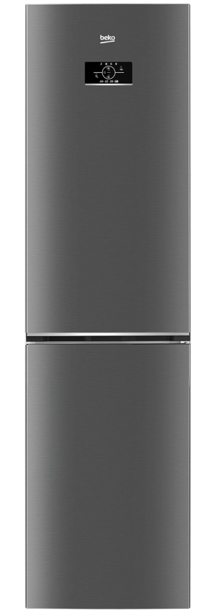 Двухкамерный холодильник Beko B3R0CNK332HX No frost, серебристый фото 1