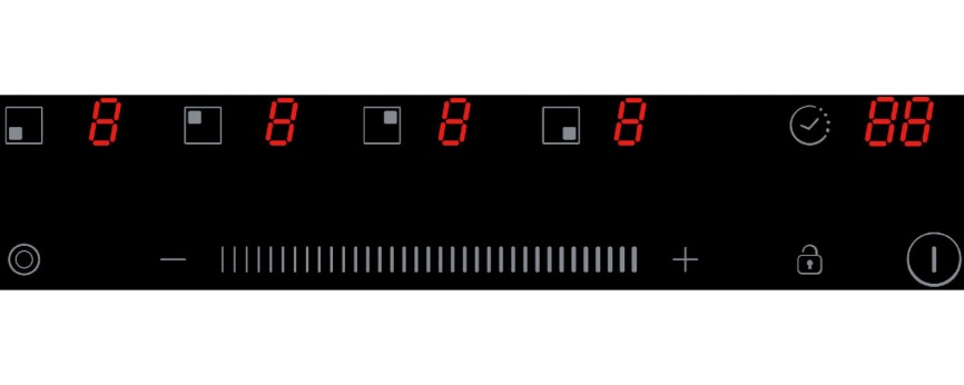 Электрическая варочная панель Candy CHXC64DB 58 см, 4 конфорки стеклокерамика, черный фото 5