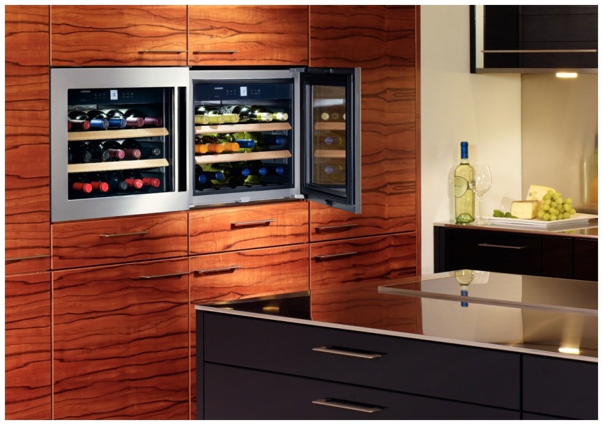 Встраиваемый винный шкаф Liebherr WKEes 553-26 001 нержавеющая сталь фото 7