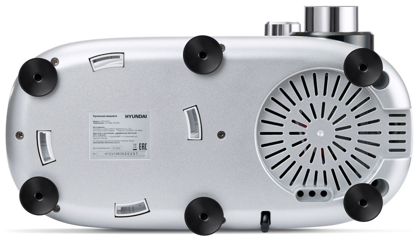 Кухонная машина Hyundai HYM-S7651, серебристый фото 4