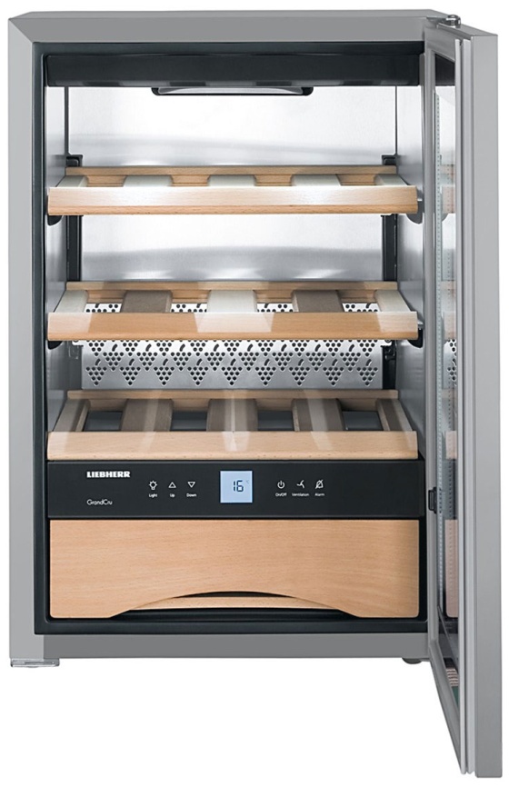 Винный шкаф Liebherr WKes 653-26 001 нержавеющая сталь фото 3