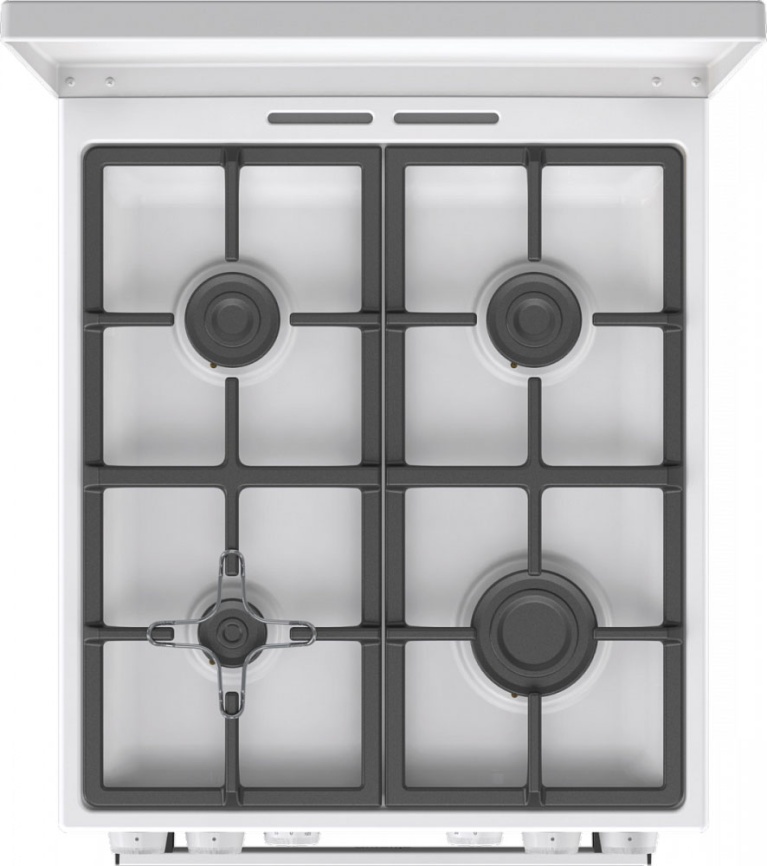 Комбинированная плита Gorenje GK5C42WF-B 4 конфорки, белый фото 2