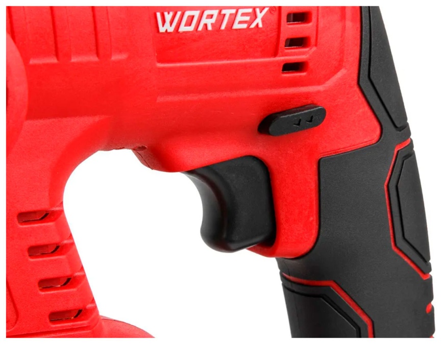 Перфоратор аккумуляторный Wortex CRH 1810 ALL1, 18 В, БЕСЩЕТОЧНЫЙ, С АКБ и З/У, 1.2 Дж, вес 1.14 кг, в чемодане (0329267) фото 3