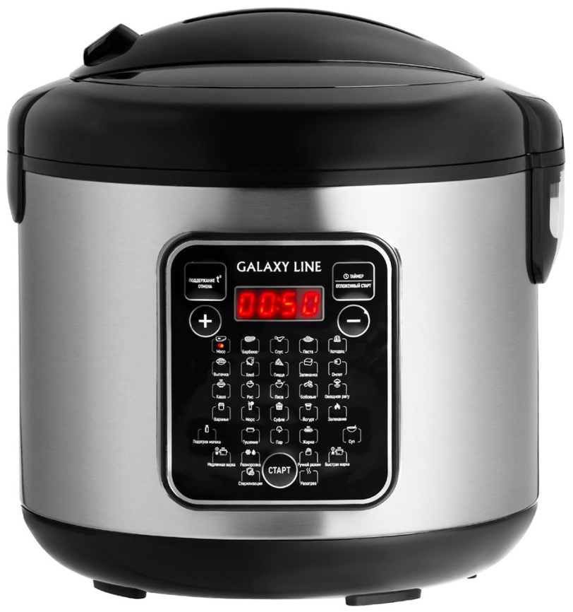 Мультиварка Galaxy Line GL 2646, черный фото 1