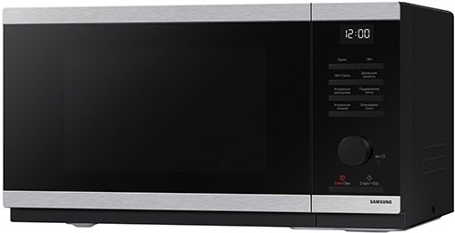 Микроволновая печь - СВЧ Samsung MG23DG4524ATBW, 23 л, гриль, черный фото 1