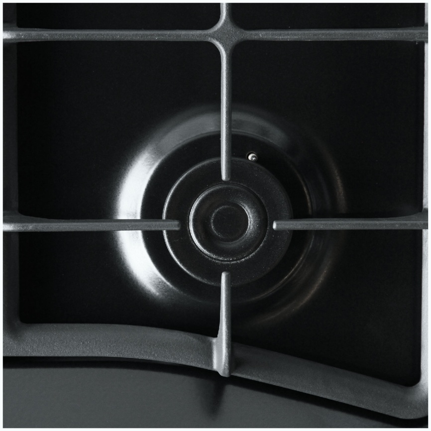 Газовая варочная панель De luxe 5840.00гмв-060 ЧР 58 см, 4 конфорки, черный фото 3
