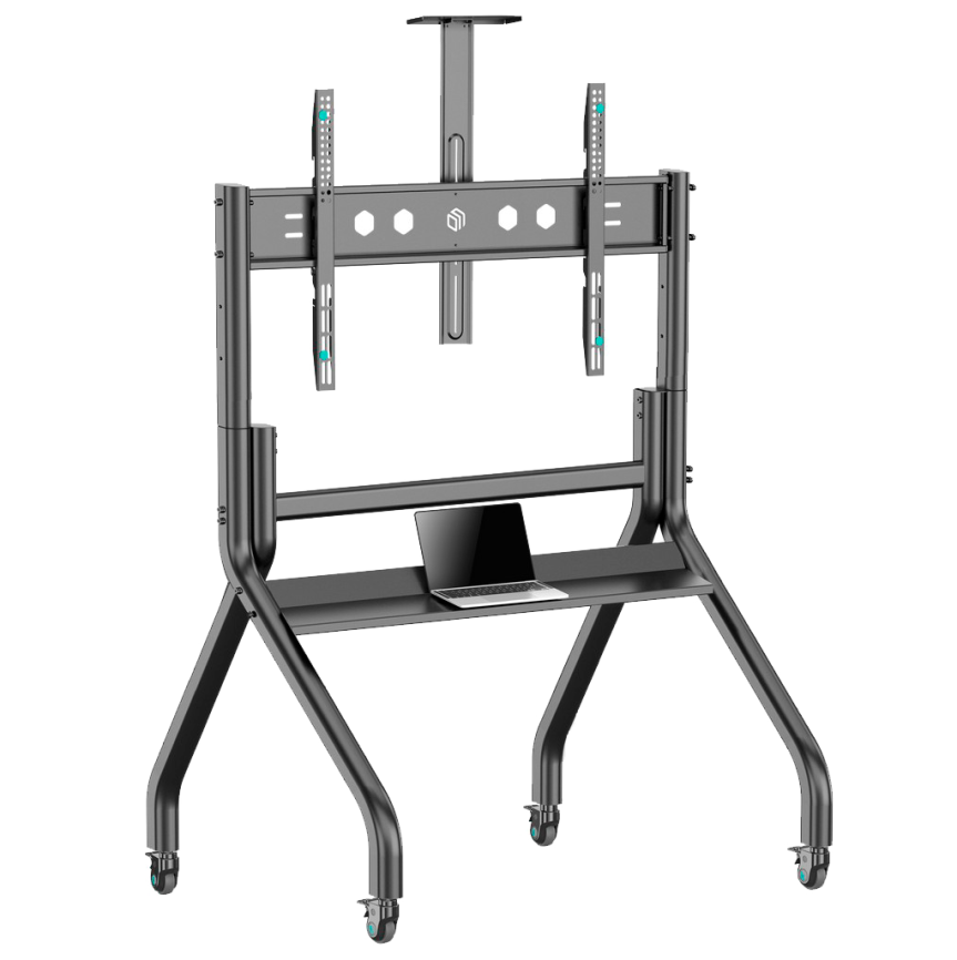 Мобильная стойка ONKRON на 1 ТВ TS2080 BLACK фото 1