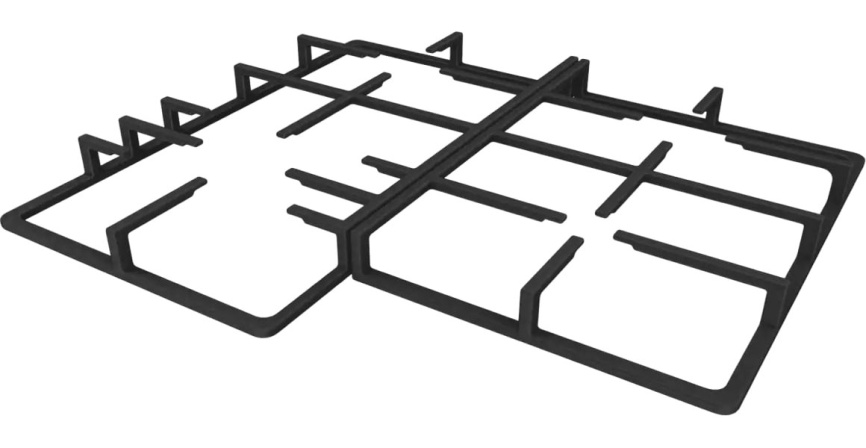 Газовая варочная панель Haier HHQ-G64CTQB 4 конфорки газ-контроль, черный фото 7