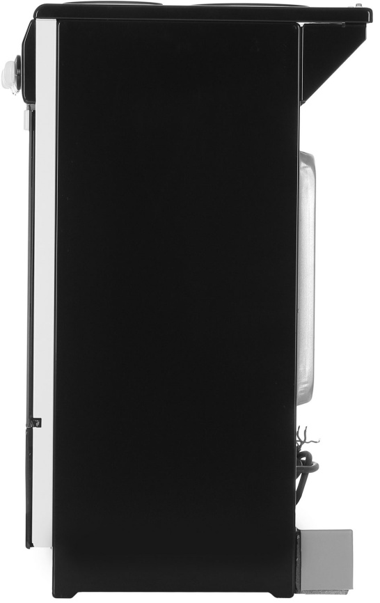 Электроплита De luxe 5004.12 э (без щитка и крышки) 50 см, 4 конфорки, черный фото 4