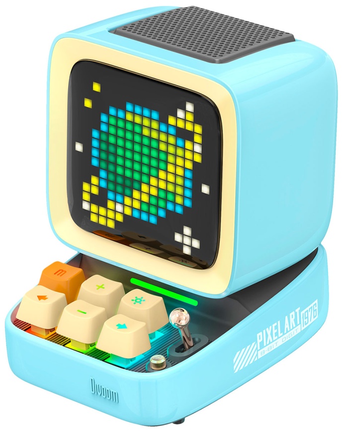 Умная колонка Divoom Ditoo Pro голубая (41000009678) фото 1