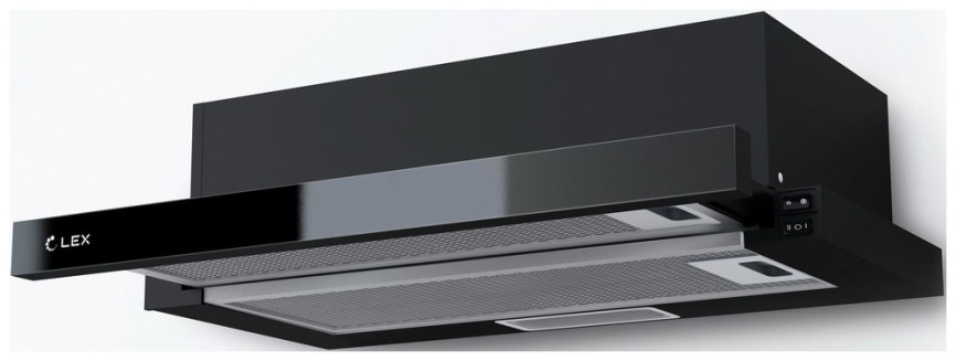 Вытяжка LEX HUBBLE G 500 BLACK фото 1