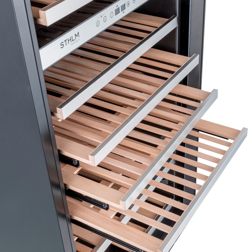 Встраиваемый винный шкаф Temptech ST180DRB-24 фото 5