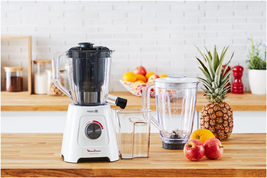 Блендер стационарный Moulinex Blendforce 2 LM42Q110, белый/серый фото 15