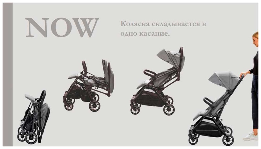 Прогулочная коляска Inglesina Now Snap grey AG84P0SNGRU фото 3