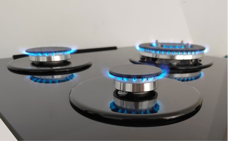 Газовая варочная панель Candy CHXG53CWB 45 см, 3 конфорки электроподжиг газконтроль, черный фото 8