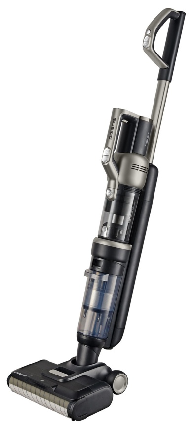 Вертикальный пылесос моющий Polaris PVCW 6070, серый фото 1