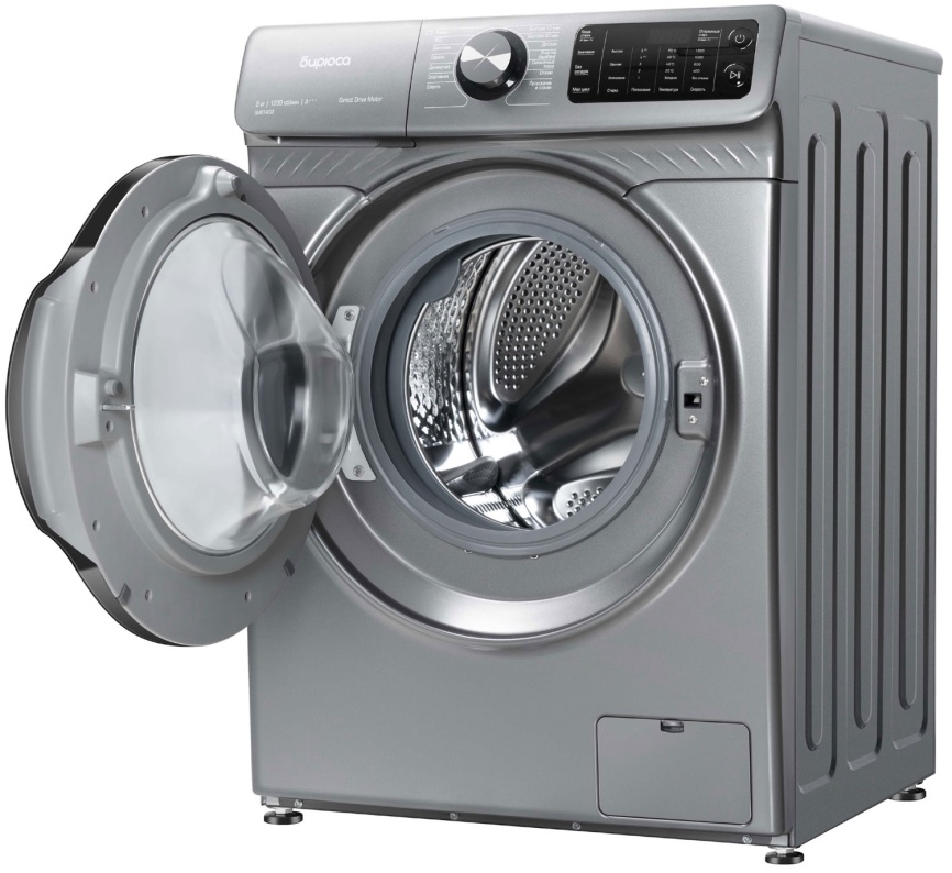 Стиральная машина Бирюса WM-SM814/03 M 8 кг, серебристый фото 3