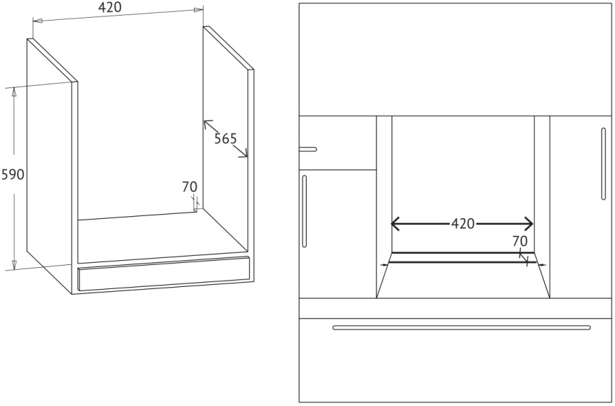Встраиваемый духовой шкаф Korting Crystal OKB 7951 CMW фото 2