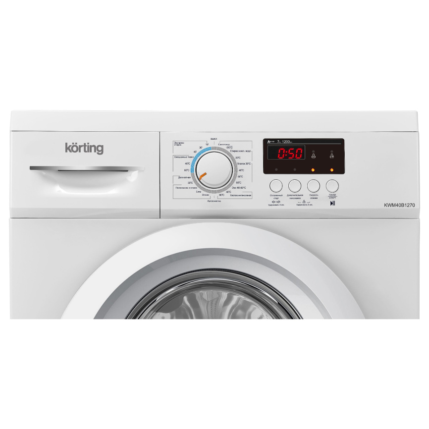 Узкая стиральная машина KORTING KWM 40B1270 фото 3