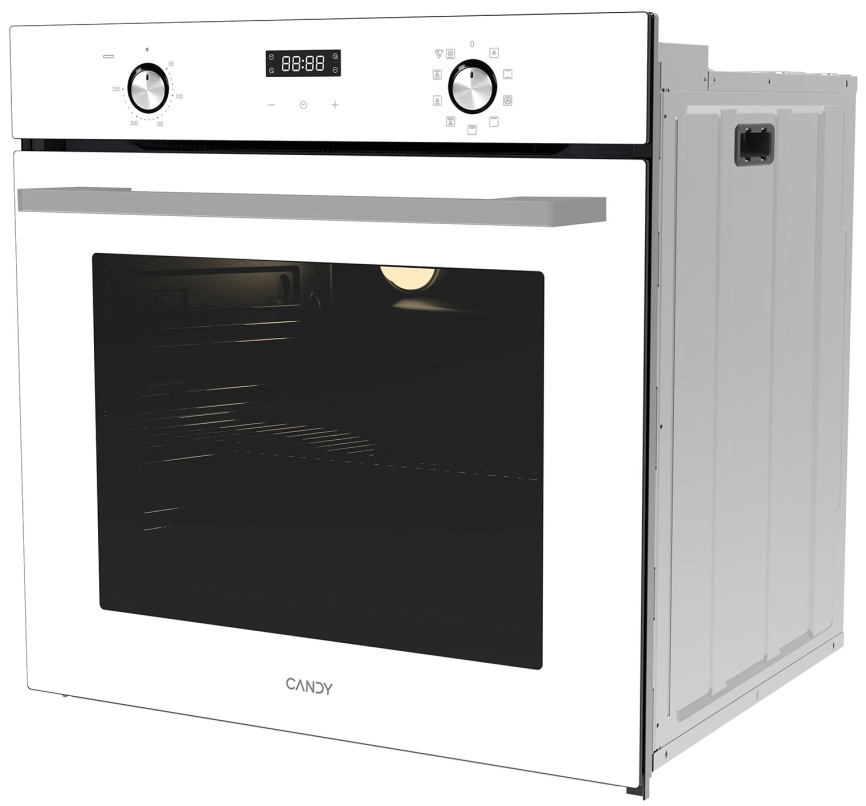 Электрический духовой шкаф Candy COXP08LTSW 59 см, 78 л гриль конвекция, белый фото 6