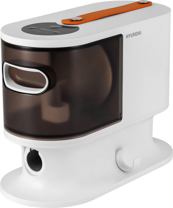 Пылесос Hyundai HYV-PETPRO1, 600 Вт, белый/коричневый фото 4