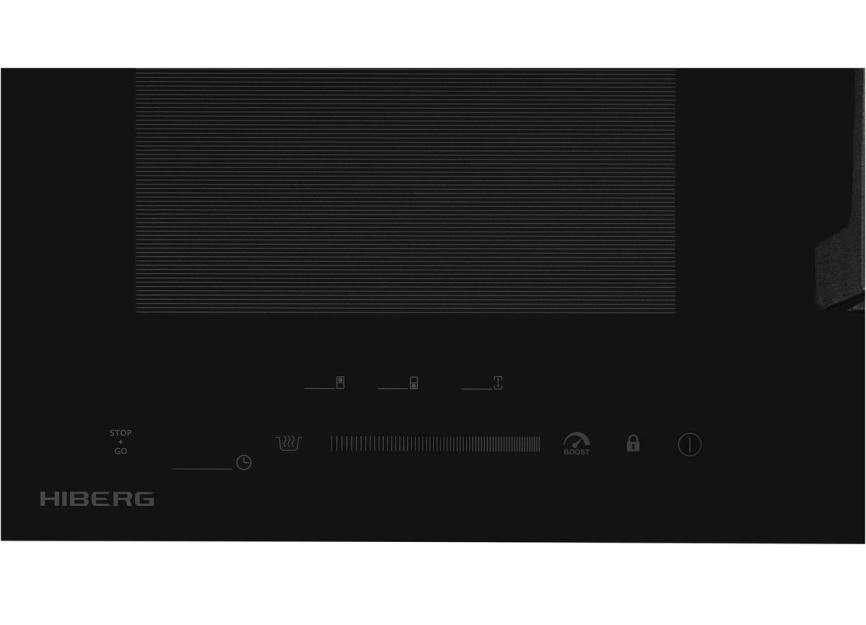 Комбинированная варочная панель Hiberg i-VM 6021 B 58 см, 4 конфорки электроподжиг газконтроль, черный фото 7