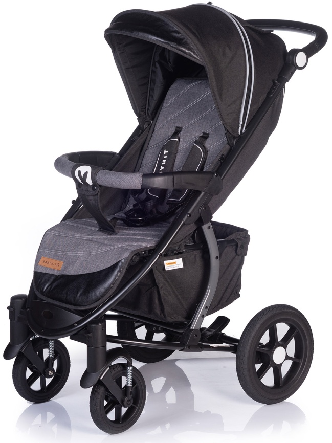 Коляска Babyhit TRIBUTE (BS102) BLACK фото 7