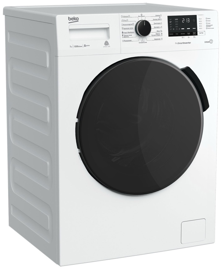 Стиральная машина Beko WSPE7612W автомат 7 кг, белый фото 3