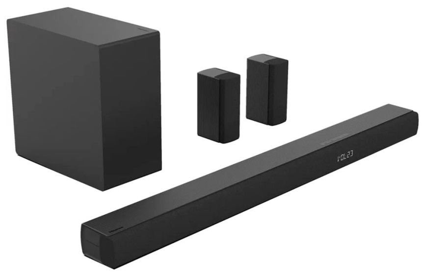 Саундбар Hisense Система домашнего кинотеатра Hisense HS5100 Dolby Audio, 540 Вт, черный фото 3